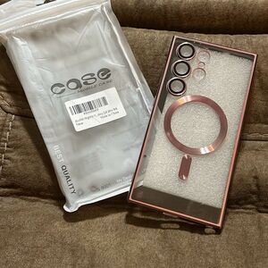 Ultra Clear Slim Case w/ Camera Protector Designed for Samsung Galaxy S24‎